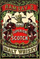 Blechschild-RAMSAY`S MALT WHISKY